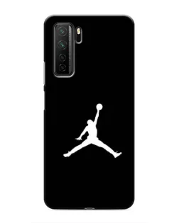Чохол для Honor 30s з картинкою «Jordan Silhouette»