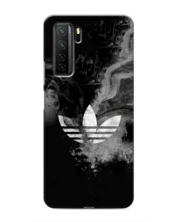 Чохол для Honor 30s з картинкою «Абстрактний дим Adidas»