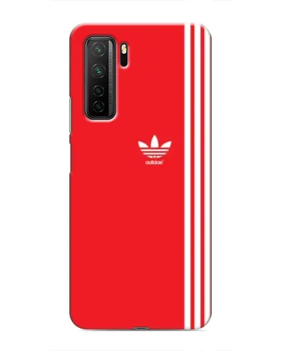 Чохол для Honor 30s з картинкою «Червоний мінімалізм Adidas»
