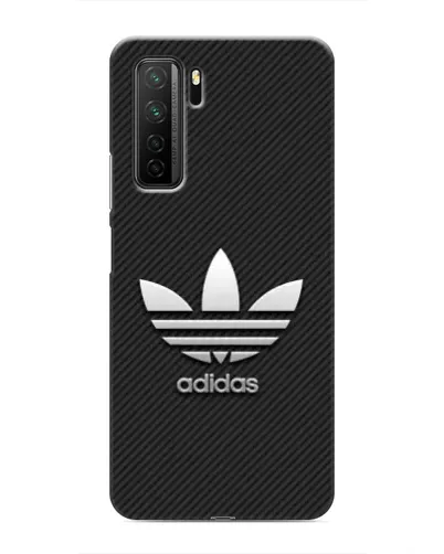 Чохол для Honor 30s з картинкою «Adidas Карбонова текстура»