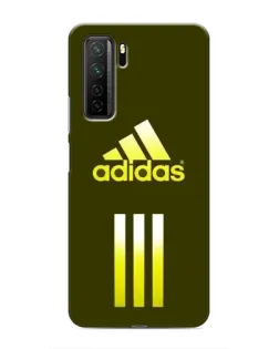 Чохол для Honor 30s з картинкою «Оливковий градієнт Adidas»