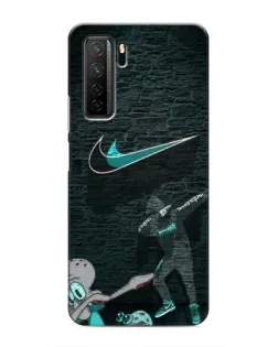 Чохол для Honor 30s з картинкою «Спортивний арт Nike» Чохол для Honor 30s з картинкою «Спортивний арт Nike»