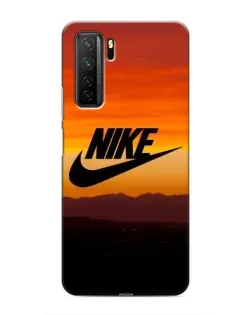 Чехол для Honor 30s с картинкой «Nike — вечерний горизонт»