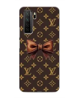 Чехол для Honor 30s с картинкой «LV с бантом»