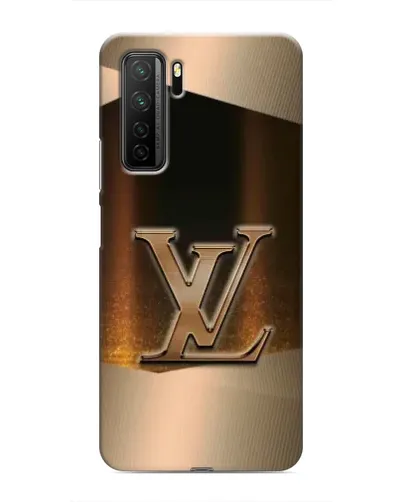Чехол для Honor 30s с картинкой «LV — золотое сияние»