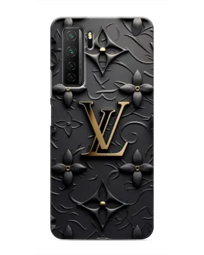 Чехол для Honor 30s с картинкой «Кожаная текстура LV»