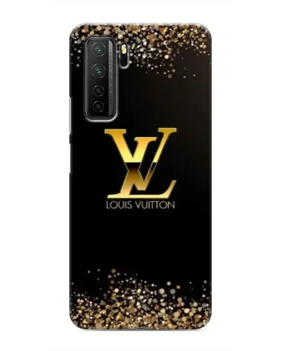 Чехол для Honor 30s с картинкой «LV — золотые искры»
