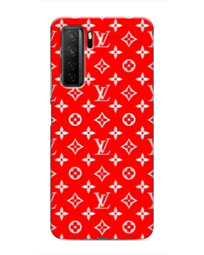 Чехол для Honor 30s с картинкой «Яркий паттерн LV»
