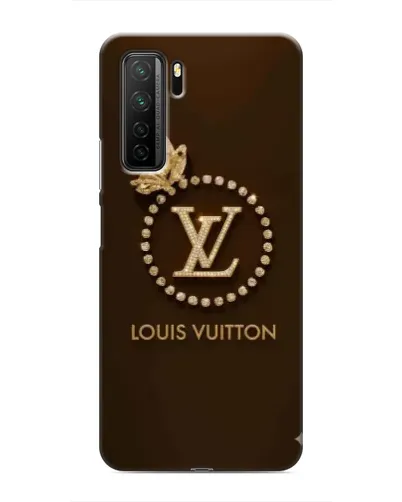 Чехол для Honor 30s с картинкой «LV — золотая печать»