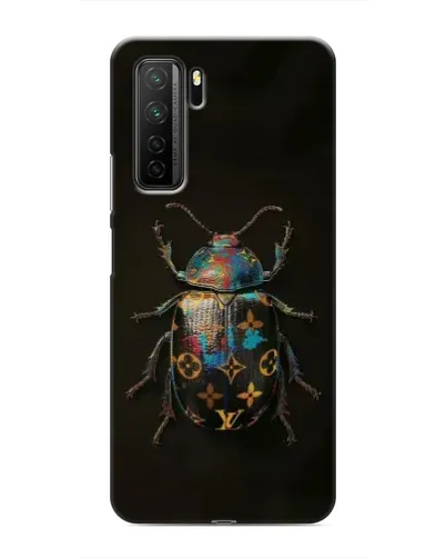 Чехол для Honor 30s с картинкой «LV — мраморный принт»