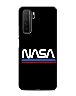 Чохол для Honor 30s з картинкою «NASA — класика Red Blue» Чохол для Honor 30s з картинкою «NASA — класика Red Blue»
