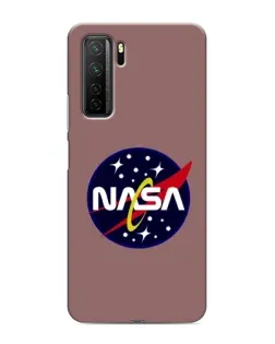 Чехол для Honor 30s с картинкой «NASA — ретро космос»