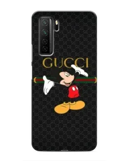Чехол для Honor 30s с картинкой «Микки Маус Gucci»
