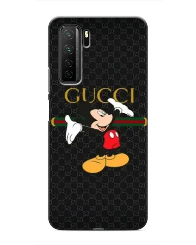 Чехол для Honor 30s с картинкой «Микки Маус Gucci»