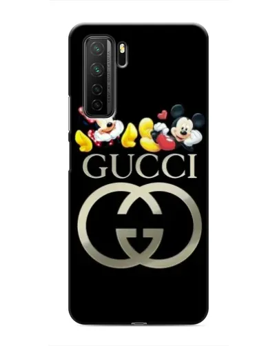 Чехол для Honor 30s с картинкой «Gucci — герои Disney»