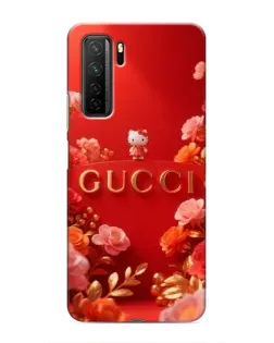 Чехол для Honor 30s с картинкой «Gucci — золотой сад»