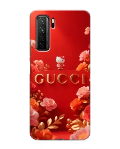 Чехол для Honor 30s с картинкой «Gucci — золотой сад»