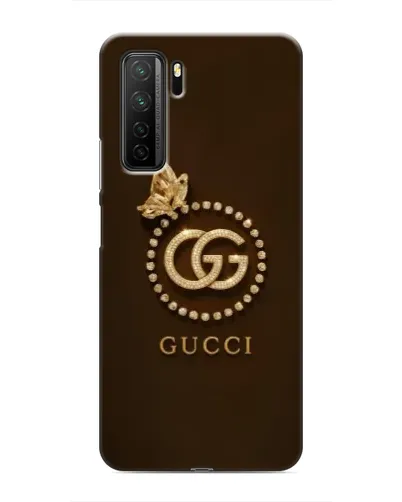 Чехол для Honor 30s с картинкой «Gucci — золотая бабочка»