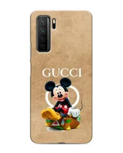 Чехол для Honor 30s с картинкой «Микки Маус Gucci — крафт»