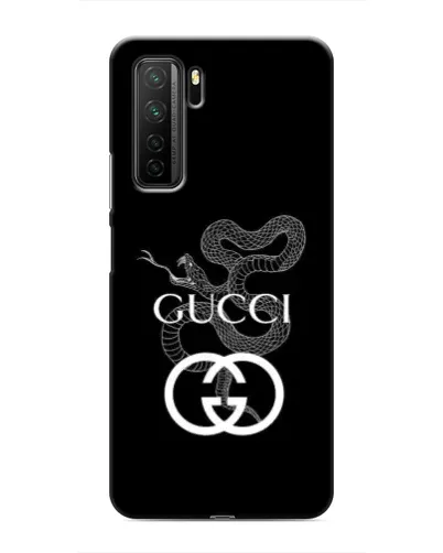 Чехол для Honor 30s с картинкой «Gucci — серебряная змея»