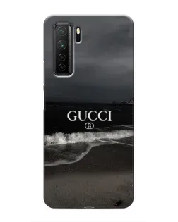 Чехол для Honor 30s с картинкой «Gucci — морской прибой»
