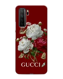 Чехол для Honor 30s с картинкой «Gucci —  сад»