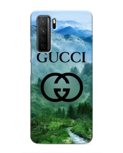 Чехол для Honor 30s с картинкой «Gucci — горный пейзаж»