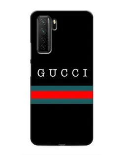 Чехол для Honor 30s с картинкой «Gucci — красный пояс»