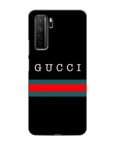 Чехол для Honor 30s с картинкой «Gucci — красный пояс»