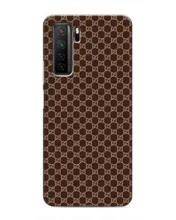 Чехол для Honor 30s с картинкой «Gucci — шоколадная сетка»