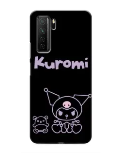 Чехол для Honor 30s с картинкой «Kuromi — черный минимализм» Чехол для Honor 30s с картинкой «Kuromi — черный минимализм»