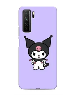 Чехол для Honor 30s с картинкой «Kuromi — нежный фиолетовый»