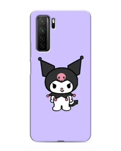 Чехол для Honor 30s с картинкой «Kuromi — нежный фиолетовый»