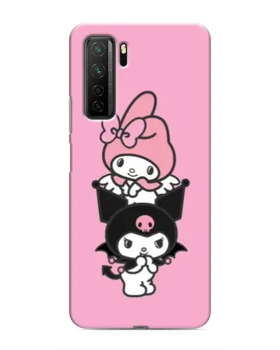 Чехол для Honor 30s с картинкой «My Melody и Kuromi»