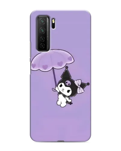 Чехол для Honor 30s с картинкой «Kuromi с зонтиком»