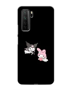 Чехол для Honor 30s с картинкой «My Melody и Kuromi»