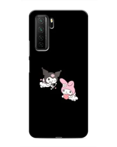 Чехол для Honor 30s с картинкой «My Melody и Kuromi»