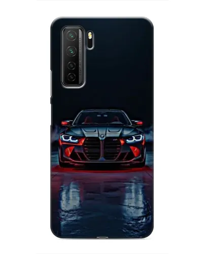 Чохол для Honor 30s з картинкою «BMW на мокрій дорозі»