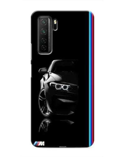 Чохол для Honor 30s з картинкою «Силует BMW в темряві»