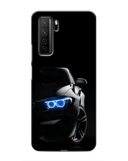 Чехол для Honor 30s с картинкой «BMW — ночной взгляд»