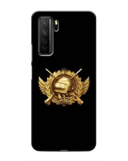 Чохол для Honor 30s з картинкою «PUBG — помаранчевий градієнт»
