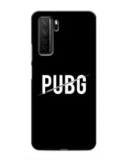 Чохол для Honor 30s з картинкою «PUBG — білий логотип»