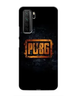Чохол для Honor 30s з картинкою «PUBG — золотий логотип»