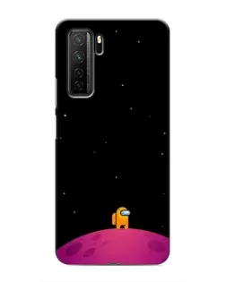 Чохол для Honor 30s з картинкою «Самотній герой на планеті»