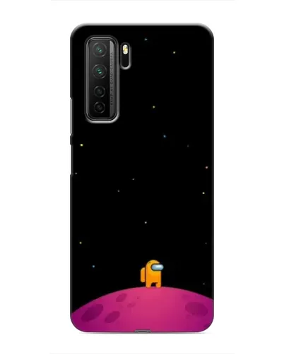 Чохол для Honor 30s з картинкою «Самотній герой на планеті»
