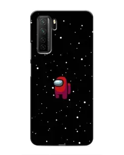 Чохол для Honor 30s з картинкою «Червоний Among Us»