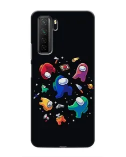 Чохол для Honor 30s з картинкою «Among Us космос»