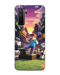 Чохол для Honor 30s з картинкою «Стів на фермі»