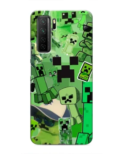 Чохол для Honor 30s з картинкою «Кріпери Minecraft» Чохол для Honor 30s з картинкою «Кріпери Minecraft»
