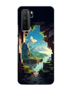 Чохол для Honor 30s з картинкою «Вид з печери»